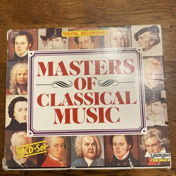 1989 Masters of Classical Music 1-10 Johann Sebastian Bach - Picture 1 of 16